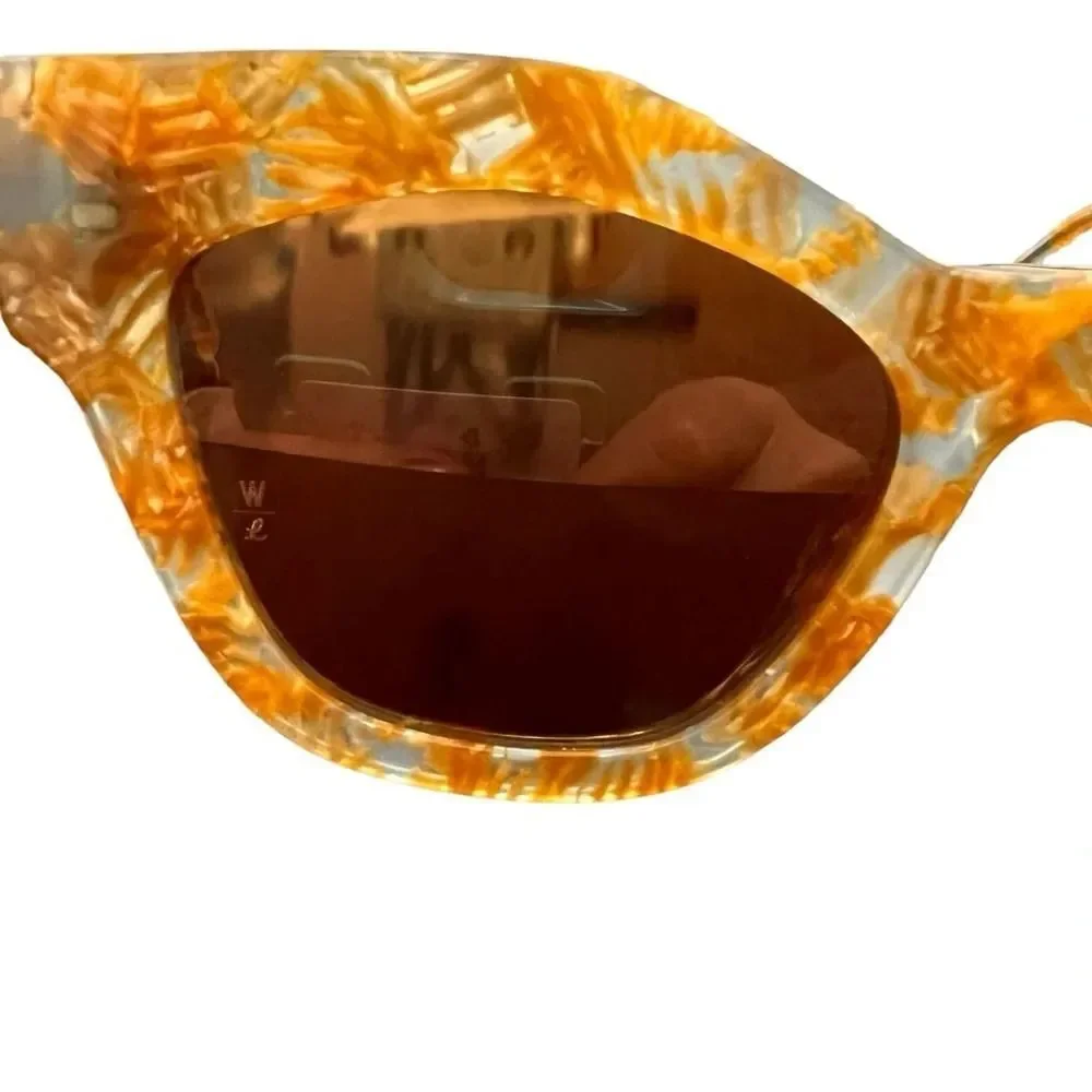 Wonderland ZZYZX Sunglasses Retro Design 51mm Lens Length
